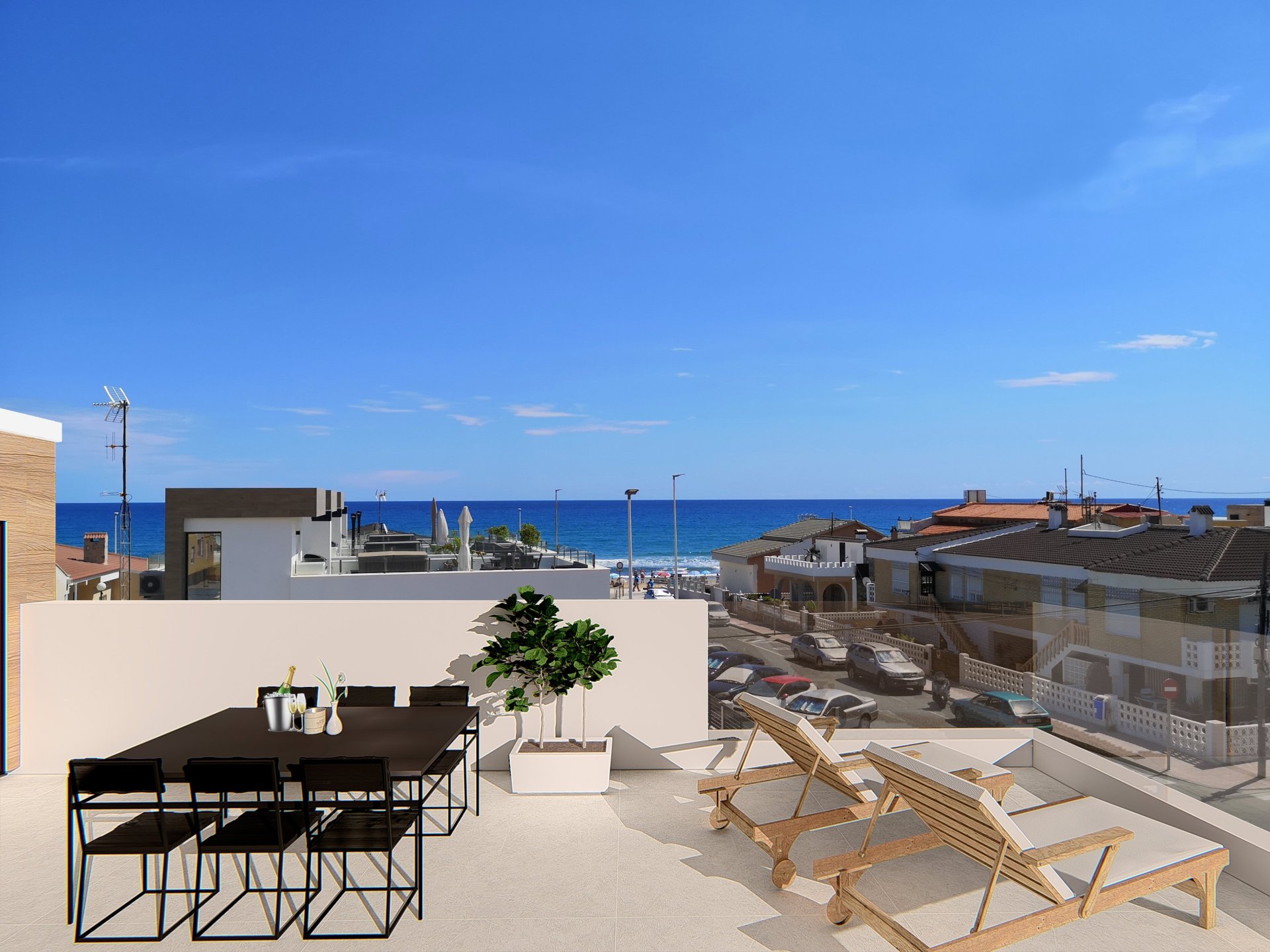 Kaupunkipientalo La Mata, Alicante, Espanja 4 makuuhuonetta, 204 m2 No. 188801