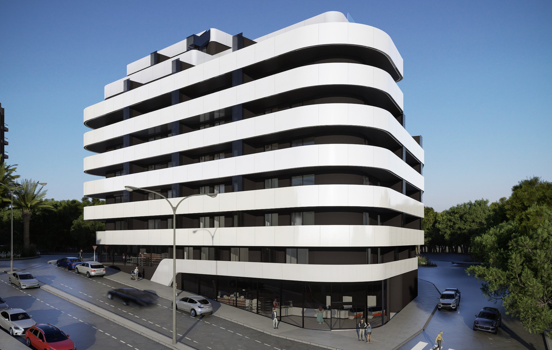Apartamento en Calpe, Alicante, España 1 dormitorio, 66 m2 No. 188806
