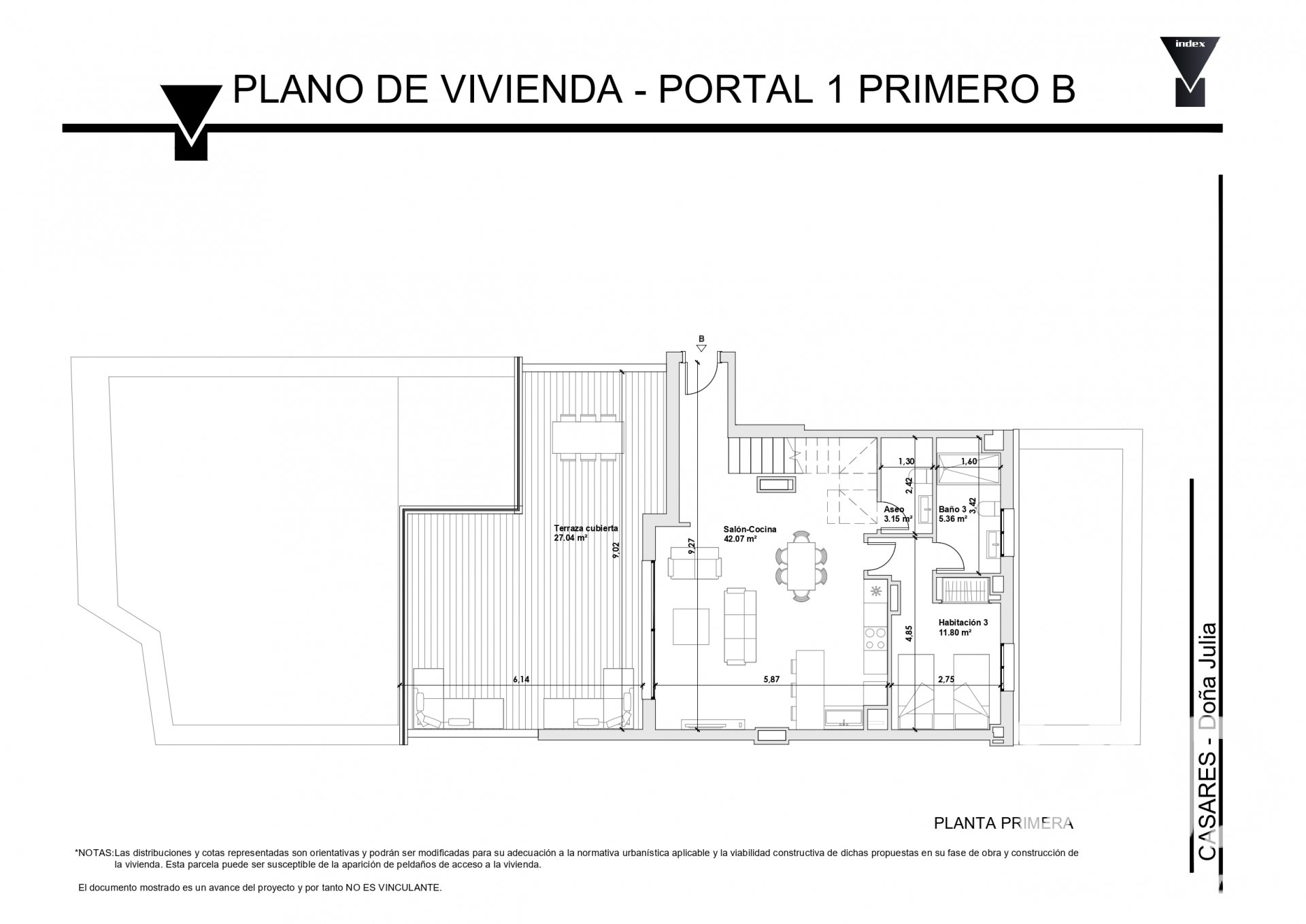 Apartamento en Casares, Málaga, España 3 dormitorios, 206.05 m2 No. 196601