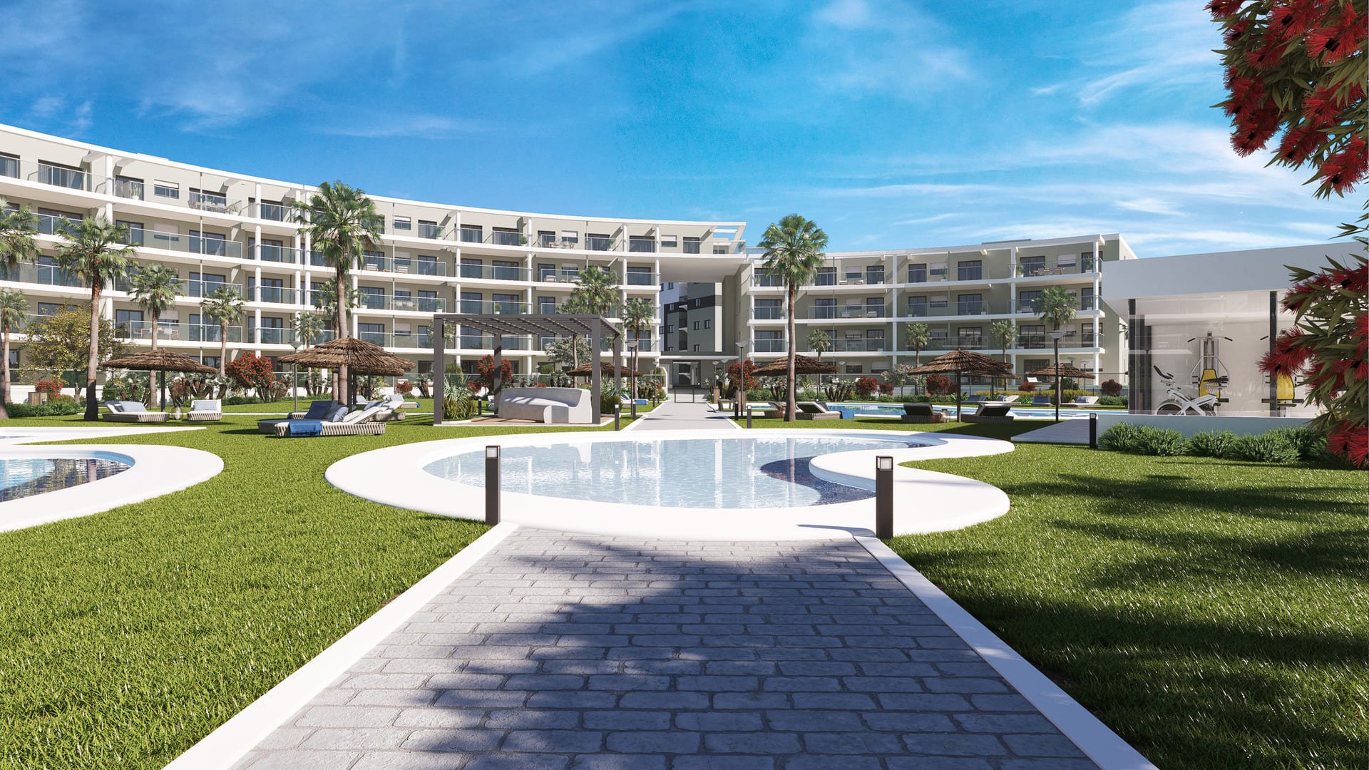 Wohnung in Manilva, Malaga, Spanien 3 Schlafzimmer, 101 m2 Nr. 180343