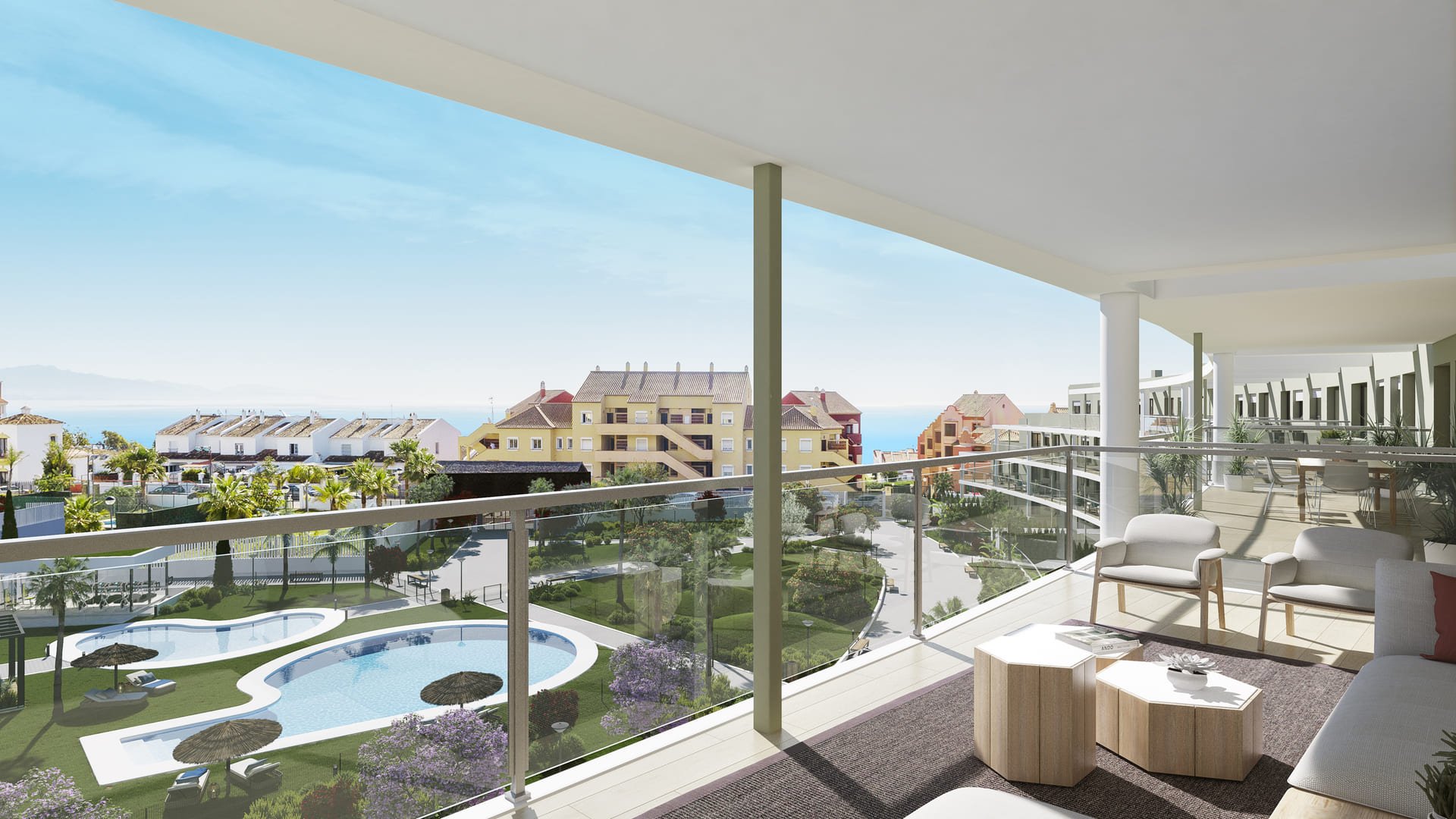 Wohnung in Manilva, Malaga, Spanien 3 Schlafzimmer, 101 m2 Nr. 180343