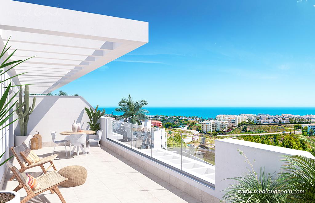 Lägenhet i Mijas Costa, Malaga, Spanien 2 sovrum, 89 kvm. Nr. 132906