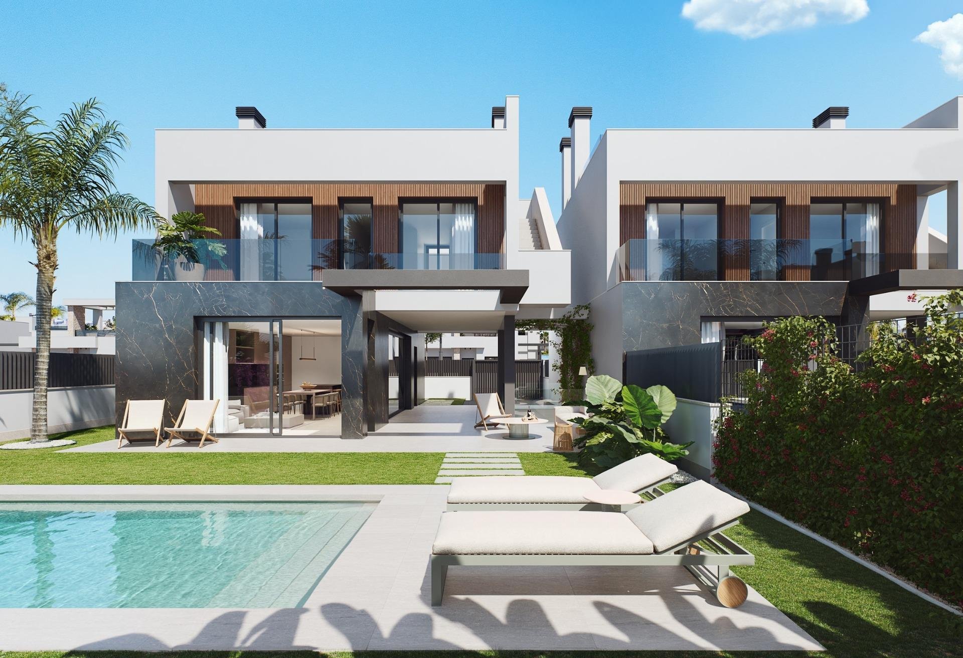 Villa i Torre-Pacheco, Murcia, Spanien 3 sovrum, 229 kvm. Nr. 180472