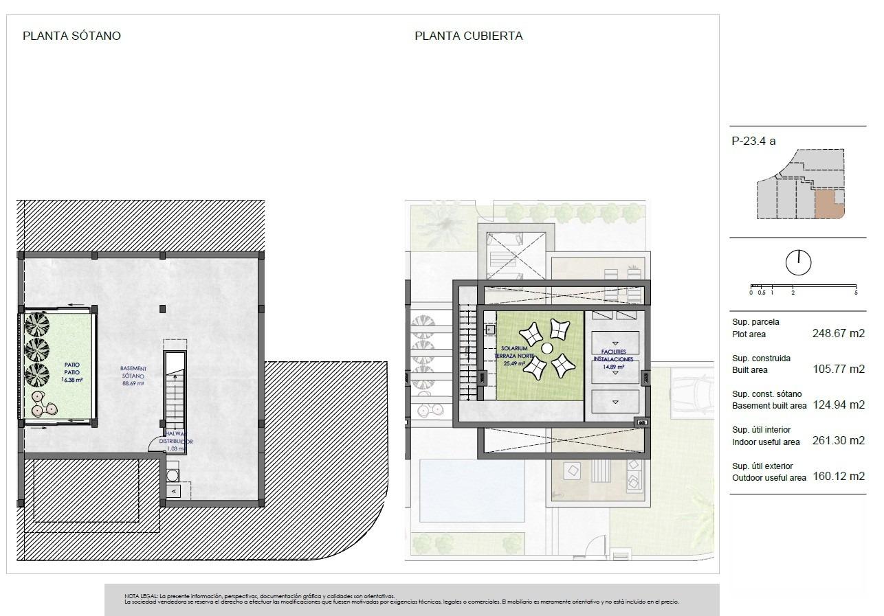 Villa i Torre-Pacheco, Murcia, Spanien 3 sovrum, 229 kvm. Nr. 180472
