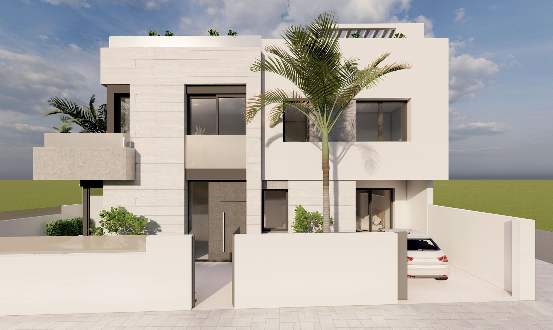 Bungalow a Pilar de la Horadada, Alicante, Spagna 2 camere da letto, 90 mq. N° 147958