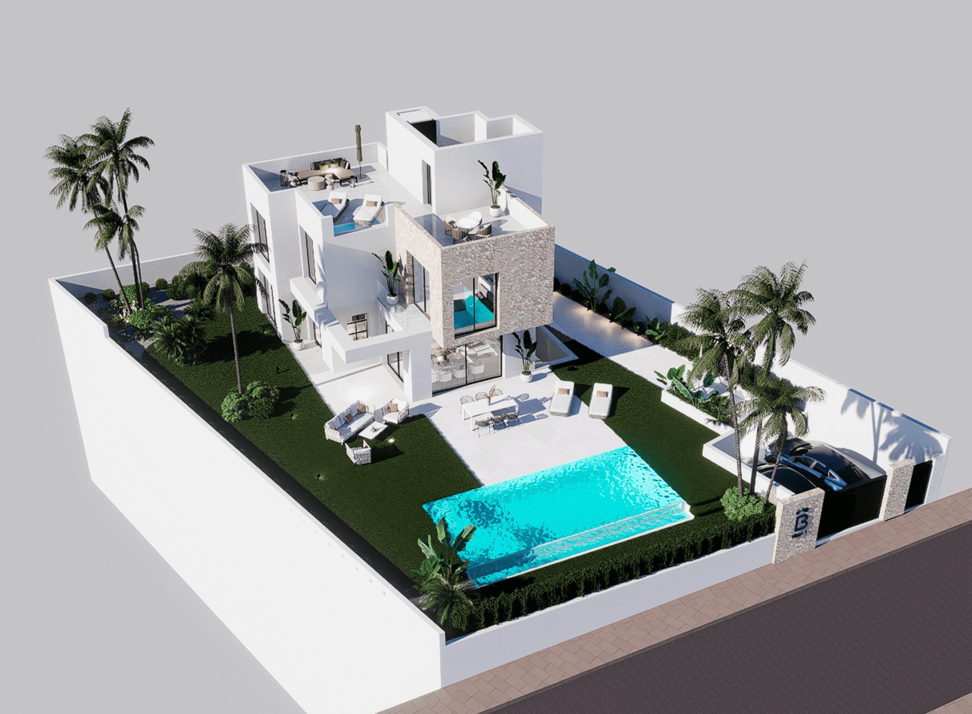 Willa w Finestrat, Alicante, Hiszpania 3 sypialnie, 330 mkw. nr 164960