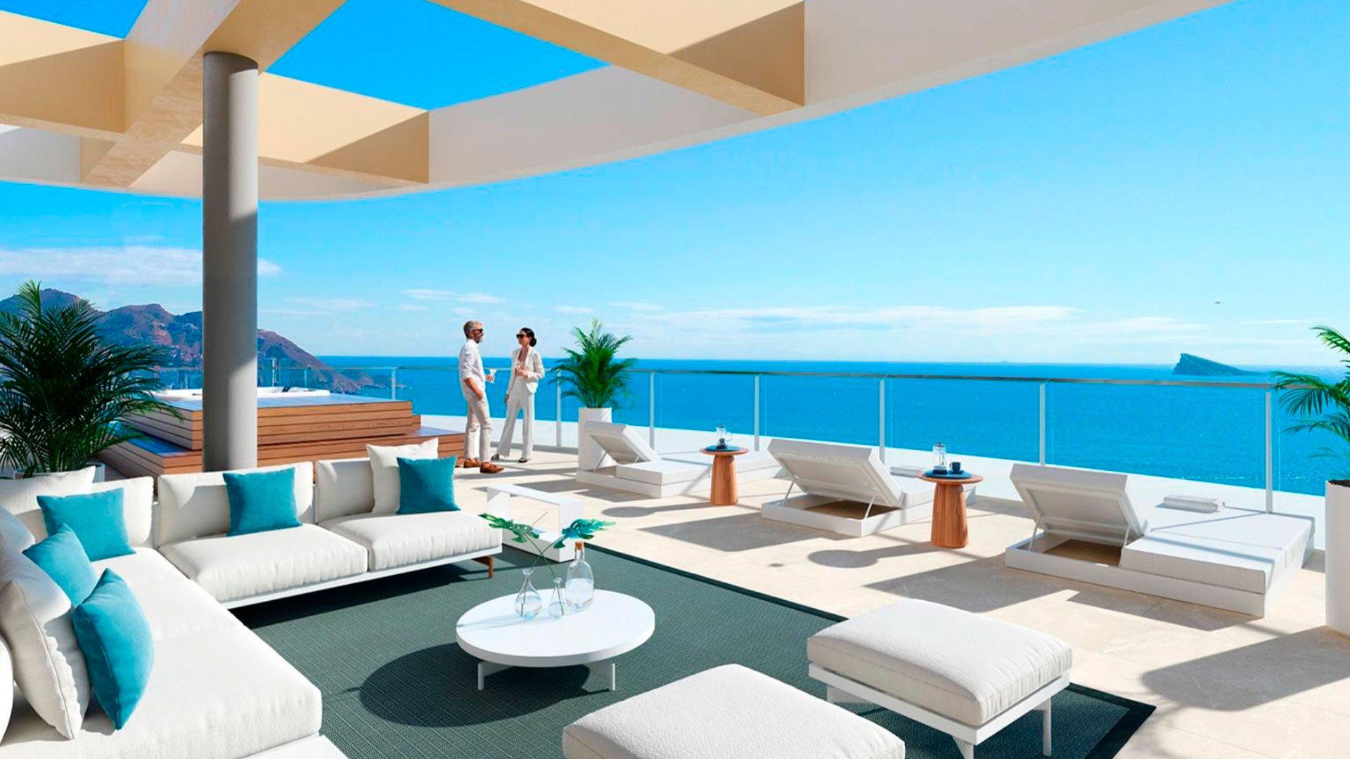 Dzīvoklis Sunset Sailors, Benidorm, Alicante, Spānijā 2 istabas, 109 m2 Nr. 147147