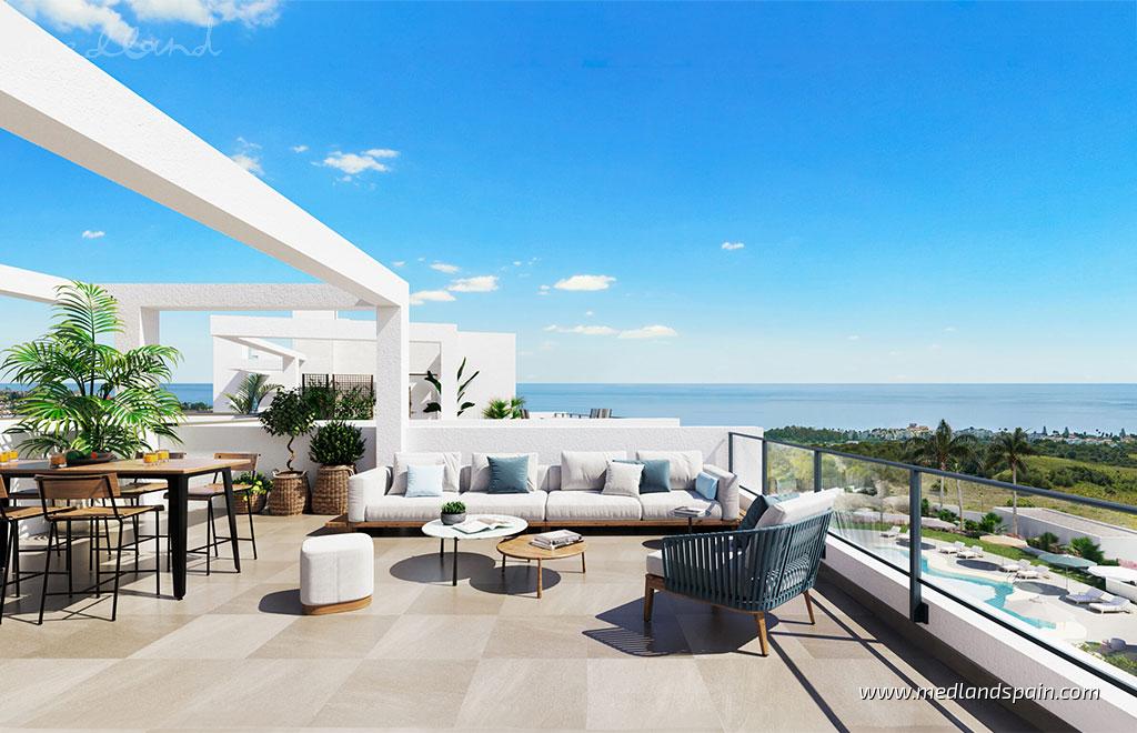 Apartment à Estepona, Malaga, Espagne 2 chambres, 114 m2 No. 181836