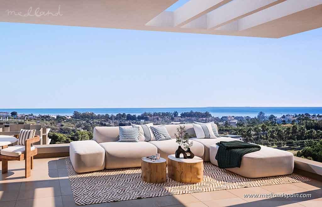 Huoneisto Estepona, Malaga, Espanja 3 makuuhuonetta, 135 m2 No. 181830