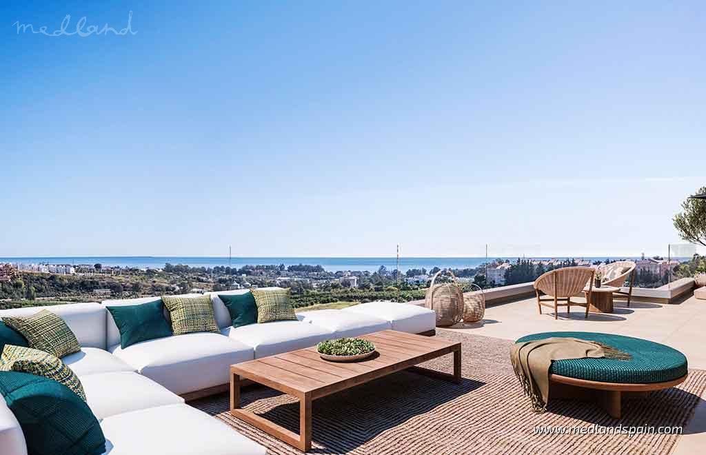 Huoneisto Estepona, Malaga, Espanja 3 makuuhuonetta, 135 m2 No. 181830