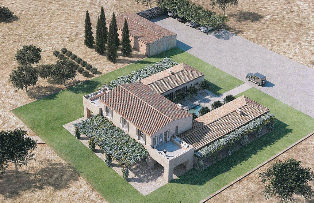 Huvila Santanyi, Mallorca, Espanja 6 makuuhuonetta, 249 m2 No. 148210