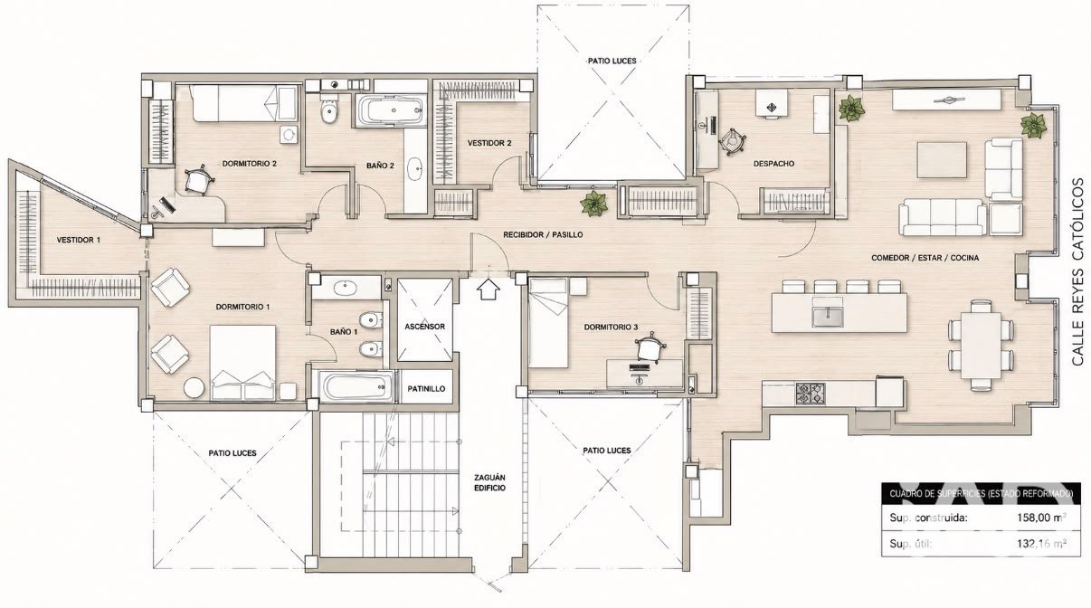 Dzīvoklis Alicante, Spānijā 4 istabas, 158 m2 Nr. 196515