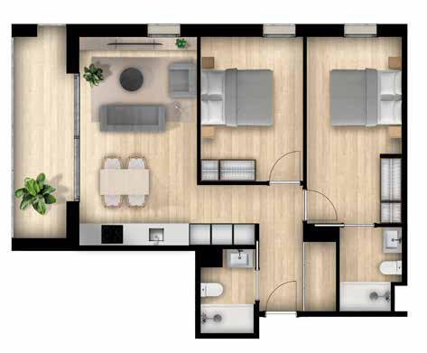 Appartamento a Lloret de Mar, Girona, Spagna 2 camere da letto, 79 mq. N° 137407