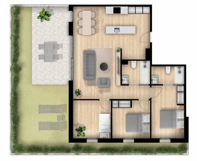 Appartamento a Lloret de Mar, Girona, Spagna 2 camere da letto, 79 mq. N° 137407