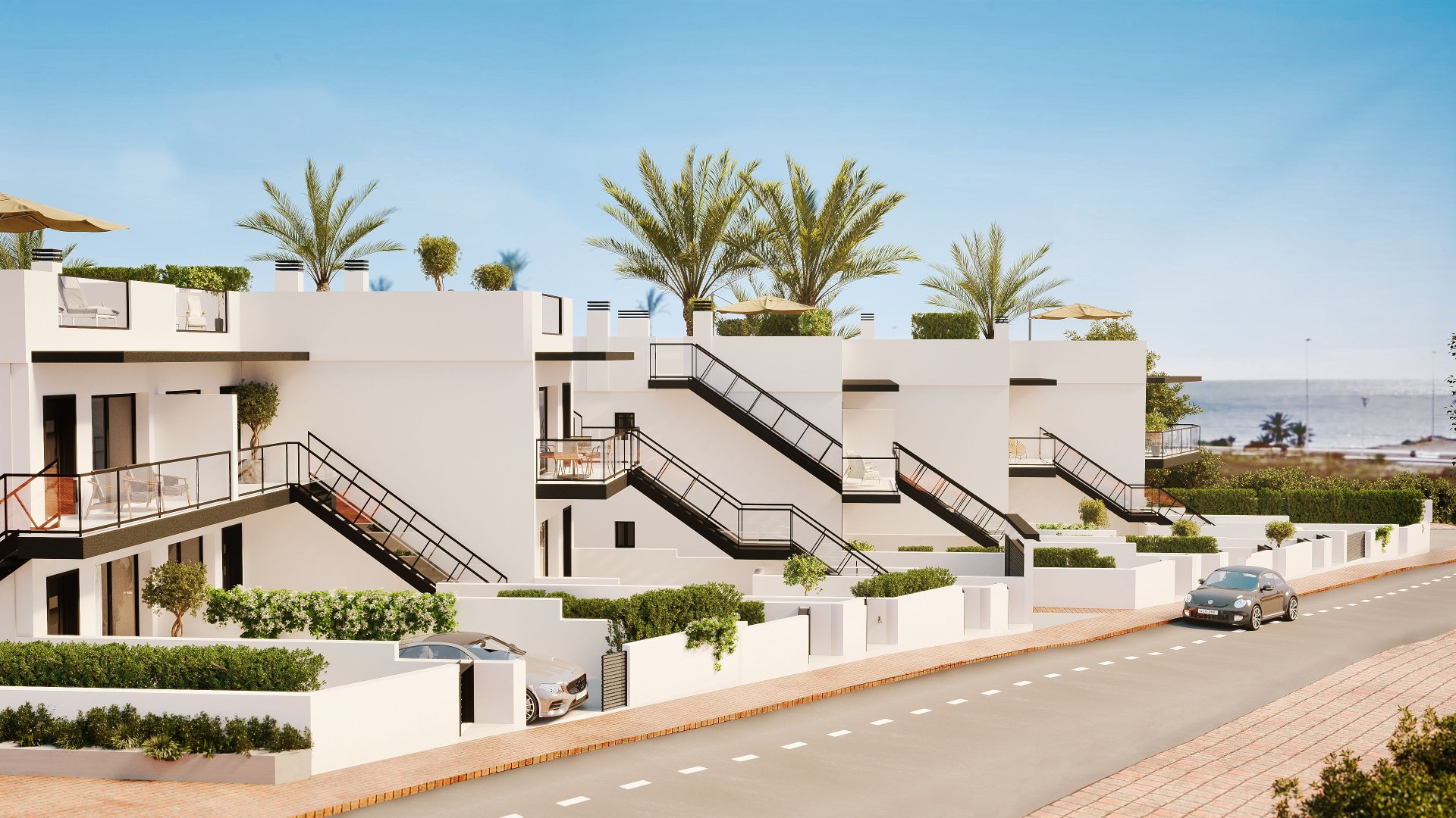 Bungalow in Puerto de Mazarron, Murcia, Spanien 2 Schlafzimmer, 64 m2 Nr. 147963