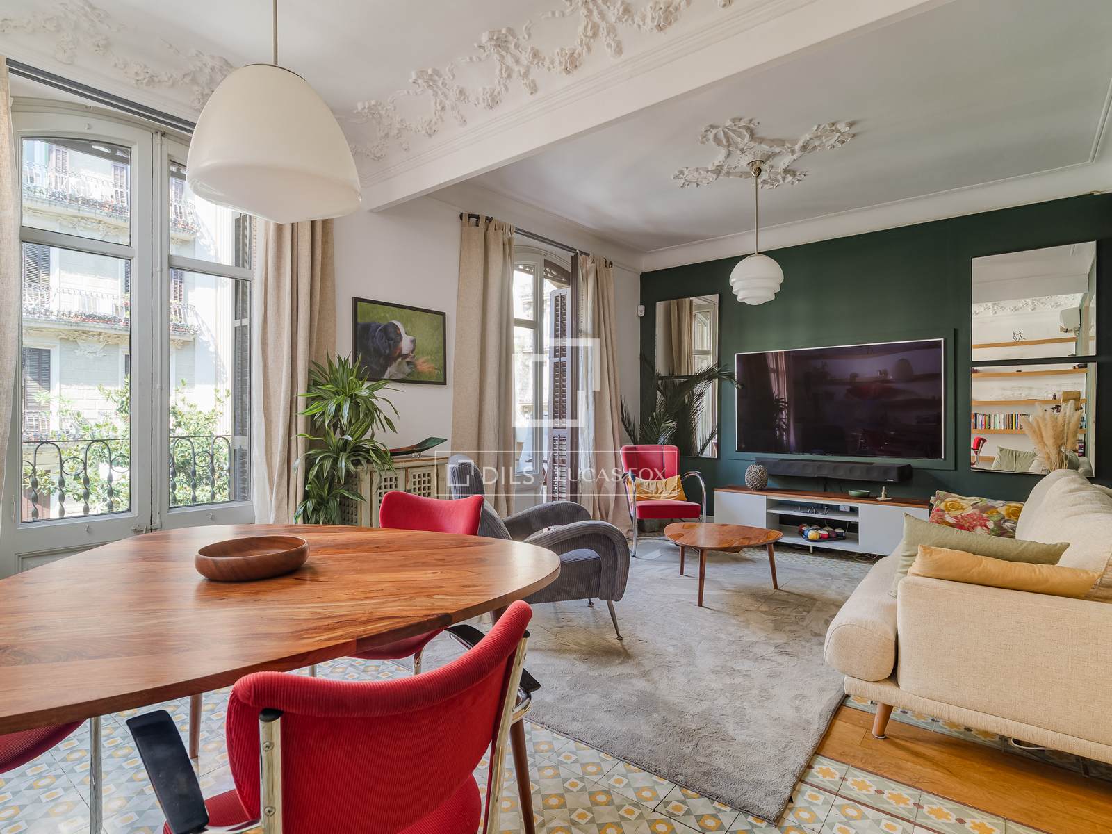 Apartamento en Barcelona, España 3 dormitorios, 105 m2 No. 194290