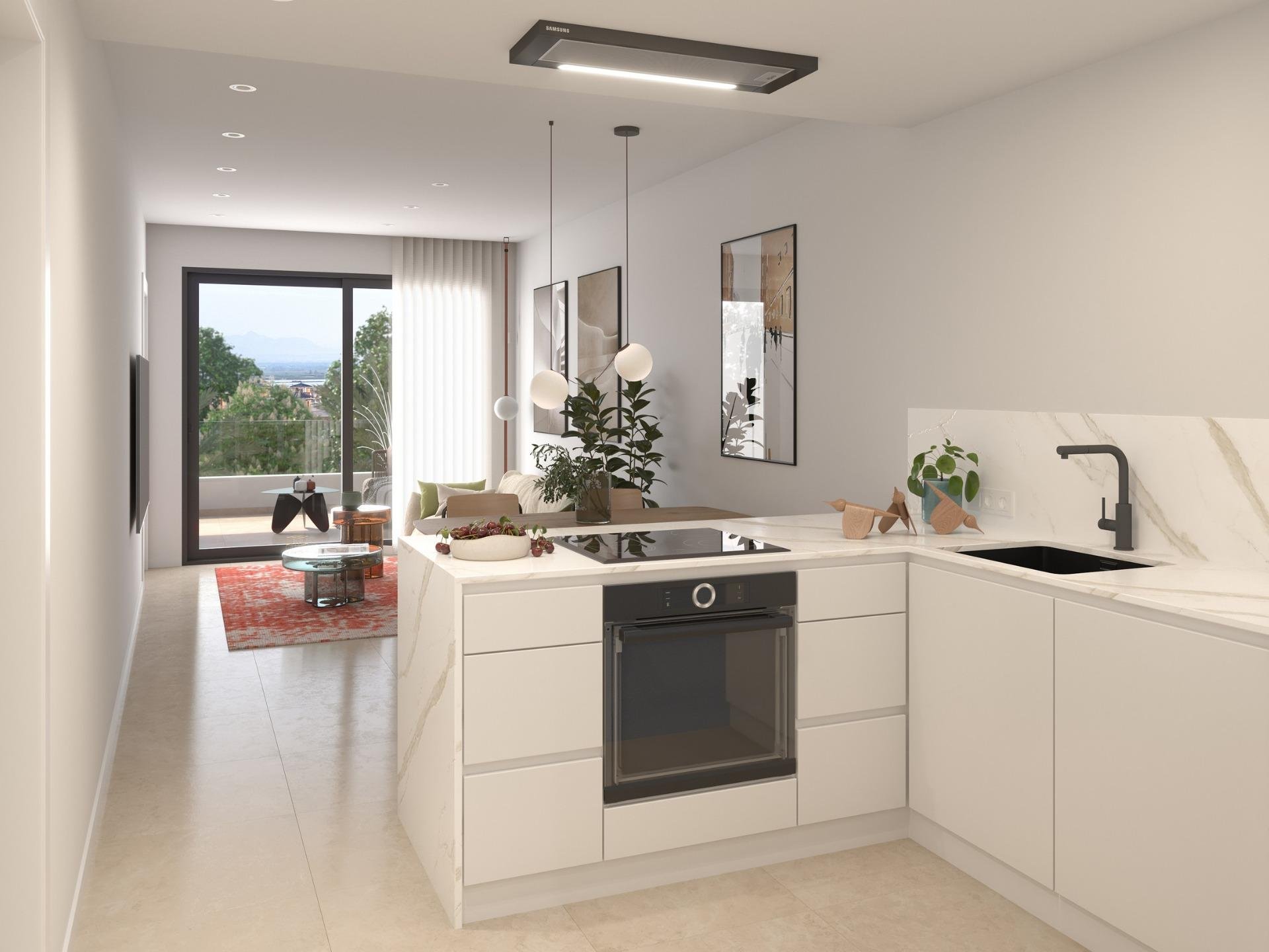 Apartament w La Marina, Alicante, Hiszpania 2 sypialnie, 78 mkw. nr 187225