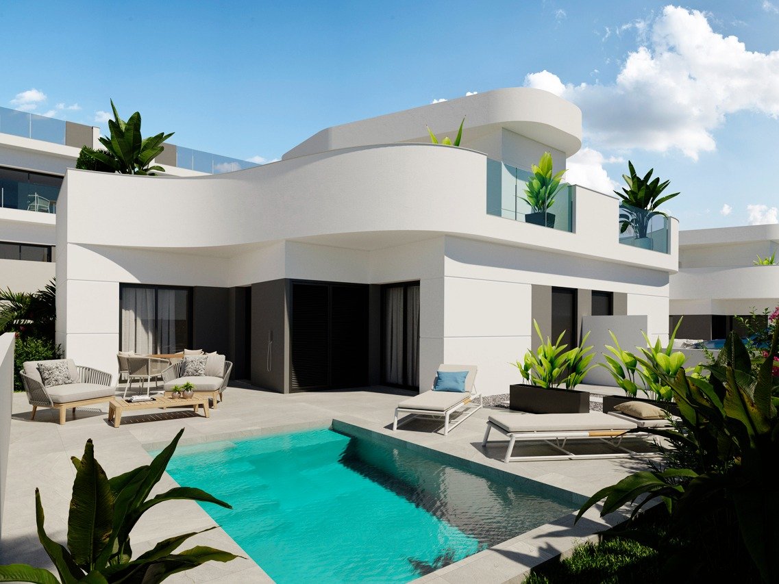 Villa i Torrevieja, Alicante, Spanien 3 sovrum, 84 kvm. Nr. 187227
