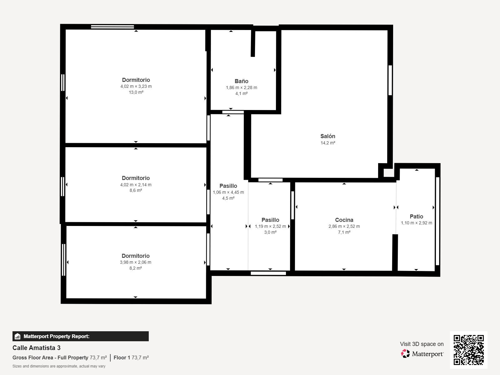 Apartment à Alicante, Espagne 1 chambre, 72 m2 No. 192279