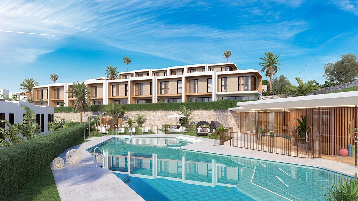 Kaupunkipientalo Mijas, Malaga, Espanja 4 makuuhuonetta, 221 m2 No. 177948