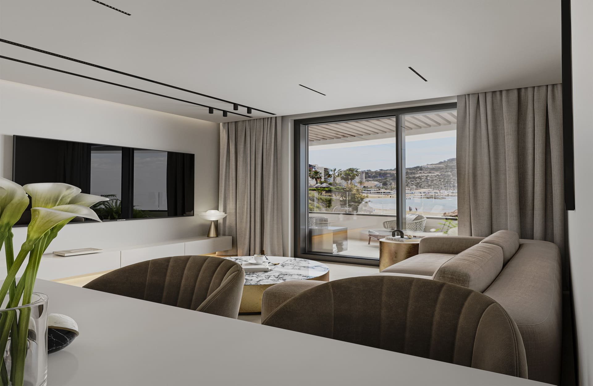 Appartamento a Calpe, Alicante, Spagna 3 camere da letto, 90 mq. N° 188871