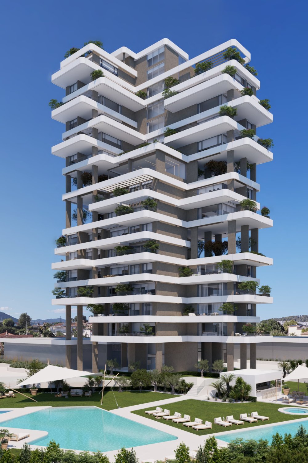 Appartamento a Calpe, Alicante, Spagna 3 camere da letto, 106 mq. N° 181734