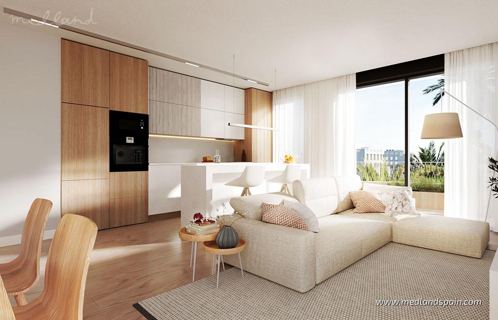 Wohnung in Malaga, Spanien 2 Schlafzimmer, 94 m2 Nr. 141376