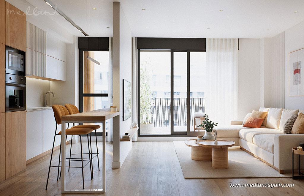 Apartament w Malaga, Hiszpania 3 sypialnie, 111 mkw. nr 141379