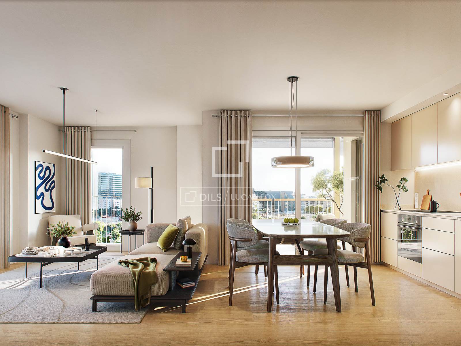 Wohnung in Barcelona, Spanien 2 Schlafzimmer, 76 m2 Nr. 192635