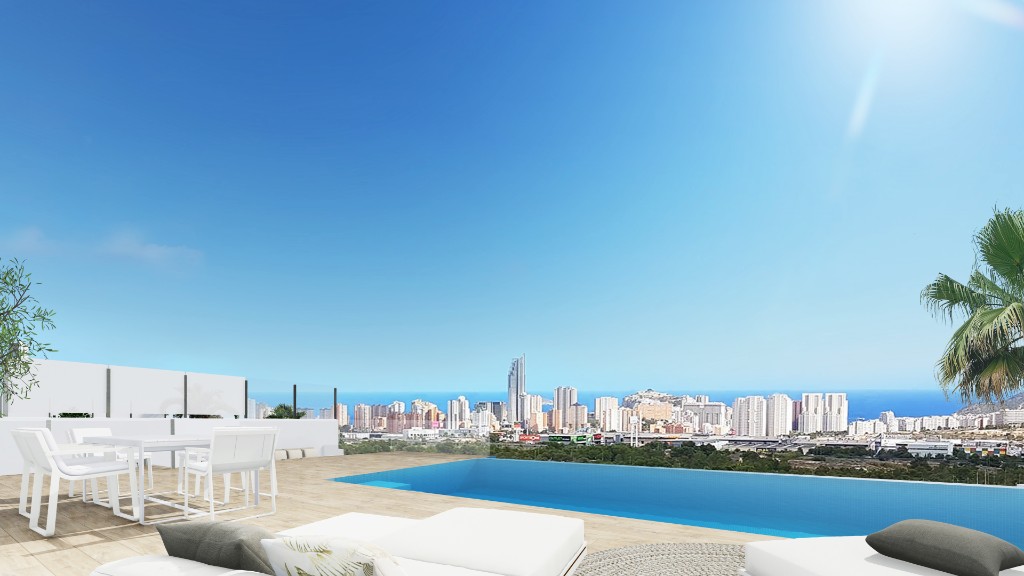 Villa Finestrat, Alicante, Spānijā 4 istabas, 426 m2 Nr. 144932