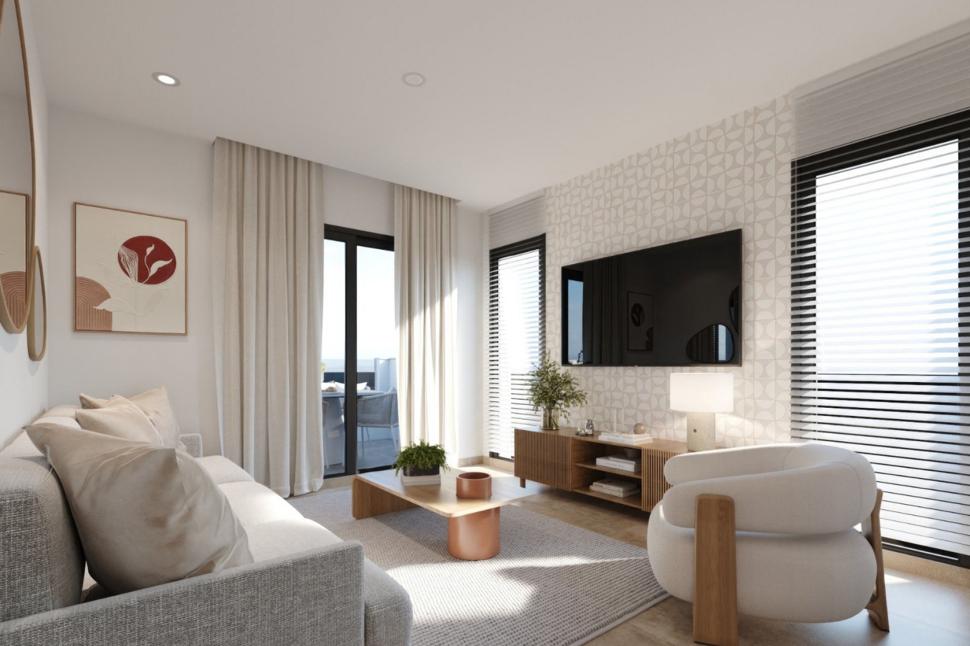 Appartamento a Santa Rosalia, Murcia, Spagna 2 camere da letto, 83 mq. N° 151109