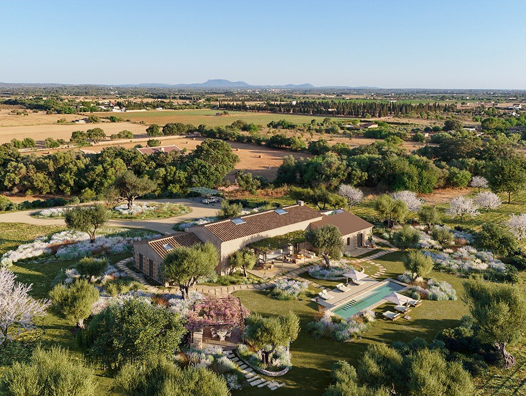 Villa in Binissalem, Mallorca, Spain 4 bedrooms, 430 sq.m. No. 143436