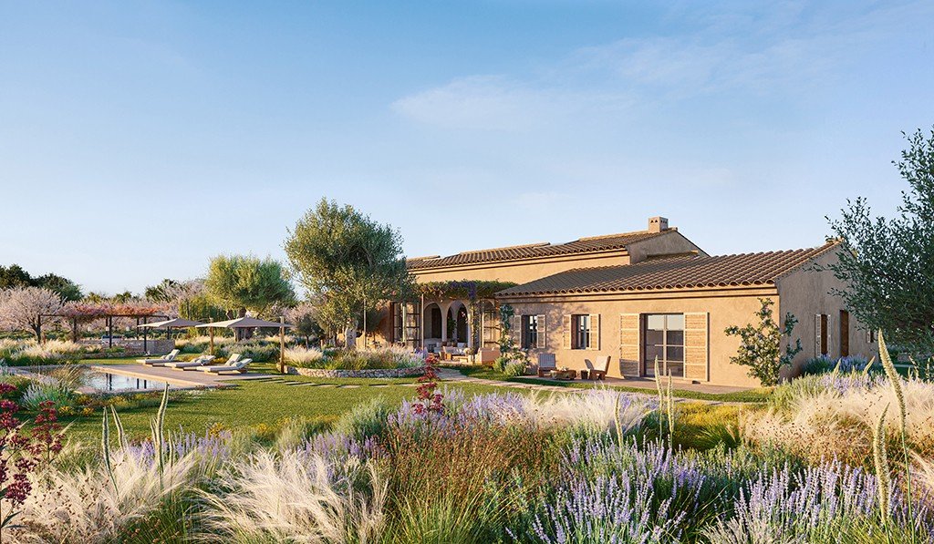 Villa in Binissalem, Mallorca, Spain 4 bedrooms, 430 sq.m. No. 143436