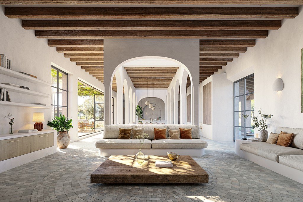 Villa in Binissalem, Mallorca, Spain 4 bedrooms, 430 sq.m. No. 143436