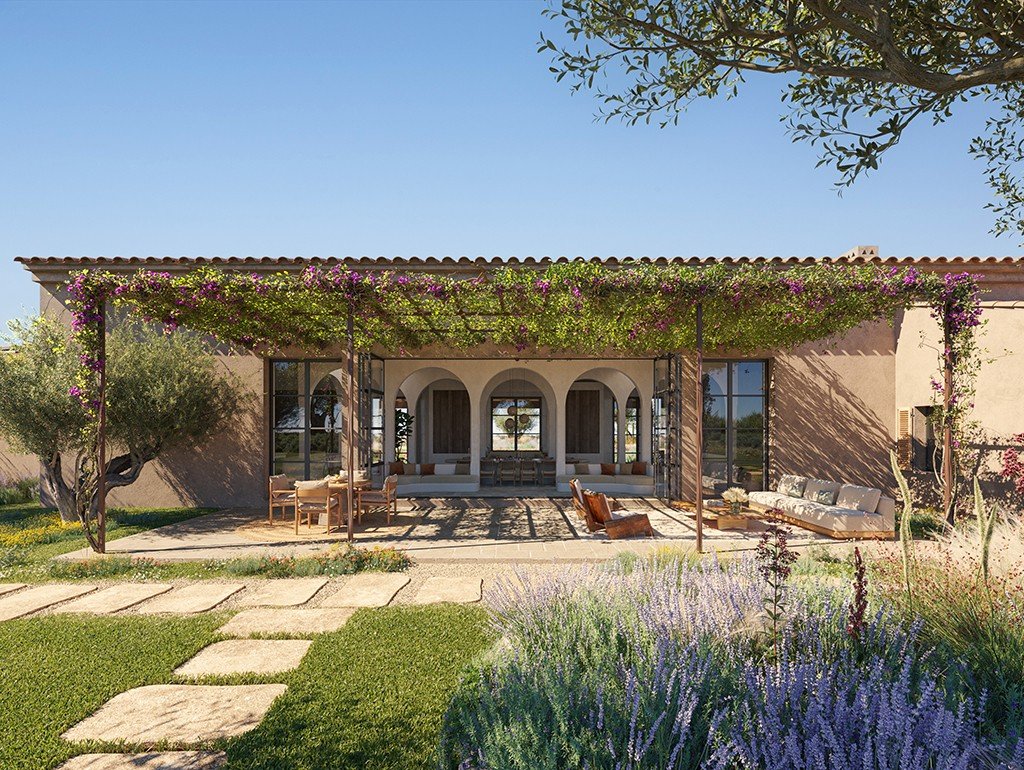 Villa in Binissalem, Mallorca, Spain 4 bedrooms, 430 sq.m. No. 143436