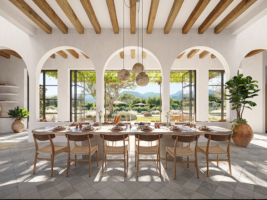 Villa in Binissalem, Mallorca, Spain 4 bedrooms, 430 sq.m. No. 143436