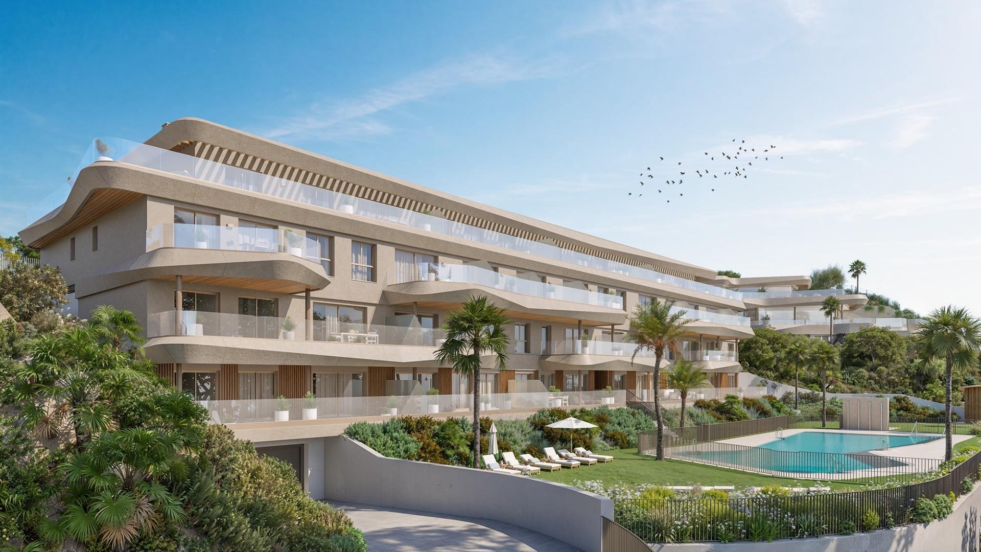 Apartament w Mijas, Malaga, Hiszpania 3 sypialnie, 147 mkw. nr 192909