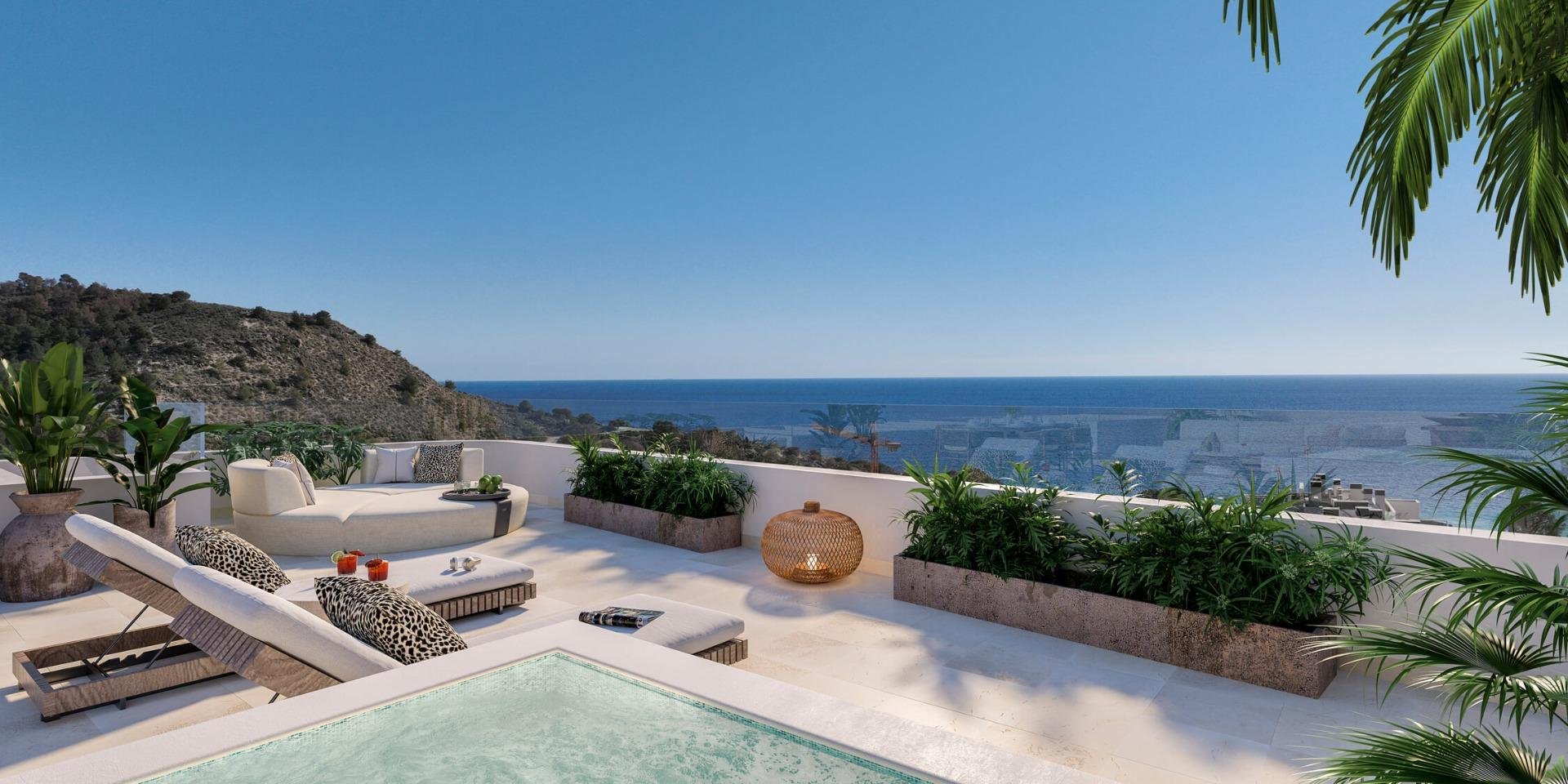 Apartment in Villajoyosa, Alicante, Spain 2 bedrooms, 95 sq.m. No. 180508