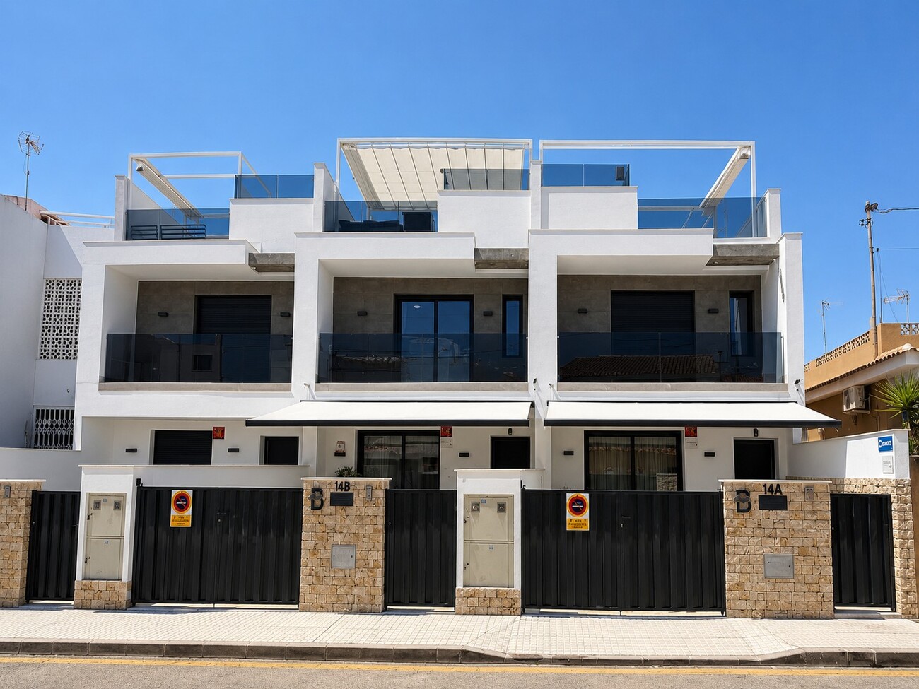 Townhouse in Torre de la Horadada, Alicante, Spanien 3 Schlafzimmer,  Nr. 192453