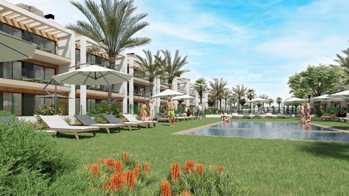 Dzīvoklis Los Alcazares, Murcia, Spānijā 2 istabas, 83 m2 Nr. 112996