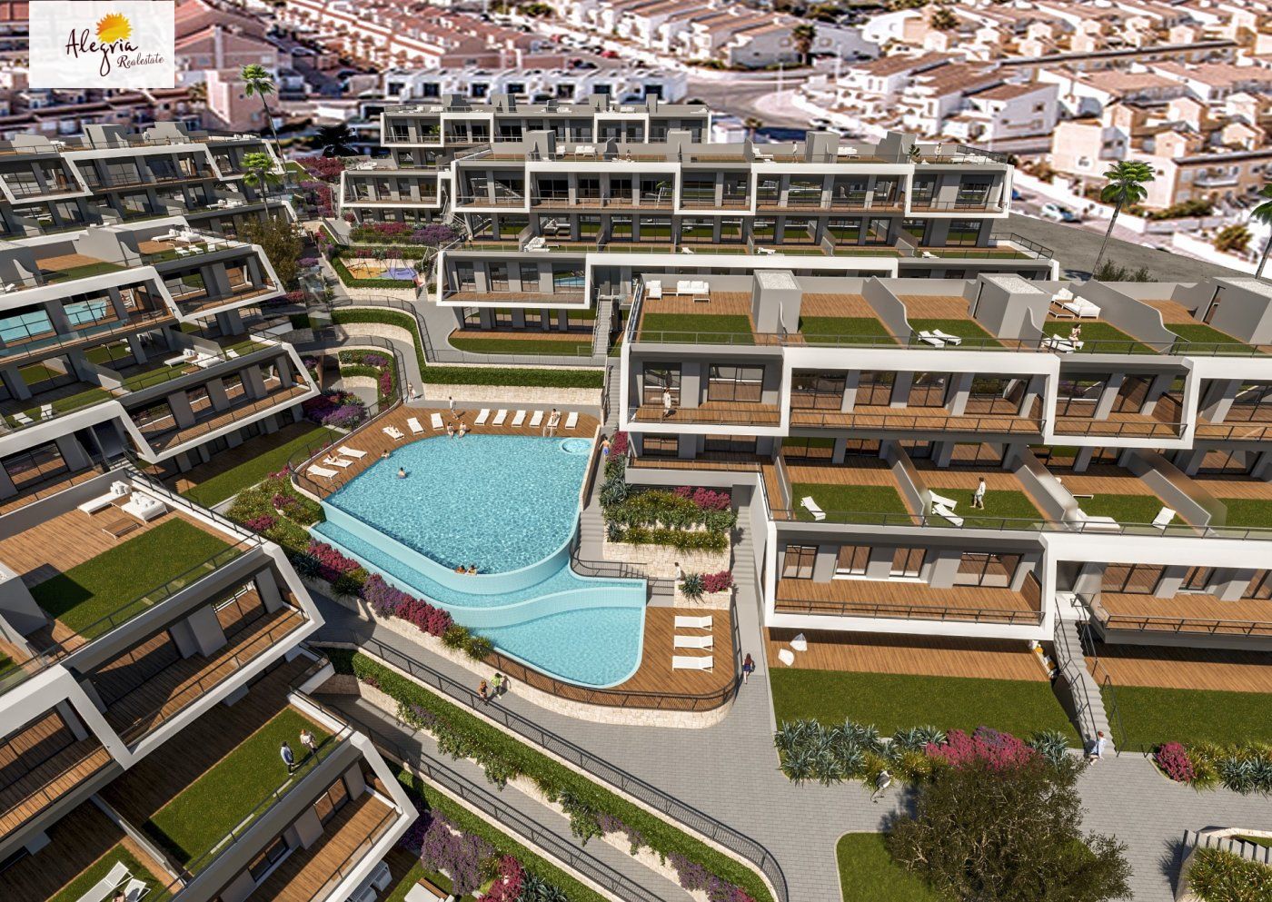 Lägenhet i Gran Alacant, Alicante, Spanien 3 sovrum, 97 kvm. Nr. 165131