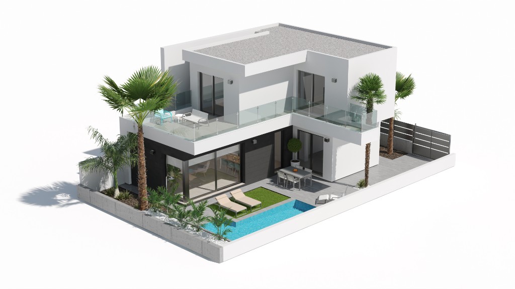Villa San Javier, Murcia, Spānijā 3 istabas, 133 m2 Nr. 145077