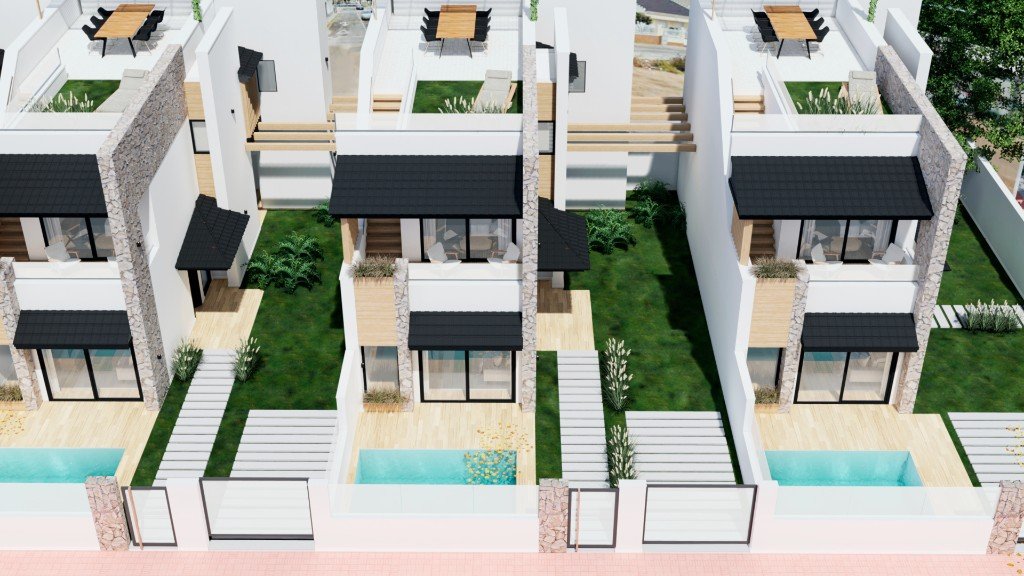 Villa in San Pedro del Pinatar, Murcia, Spain 3 bedrooms, 162 sq.m. No. 145072