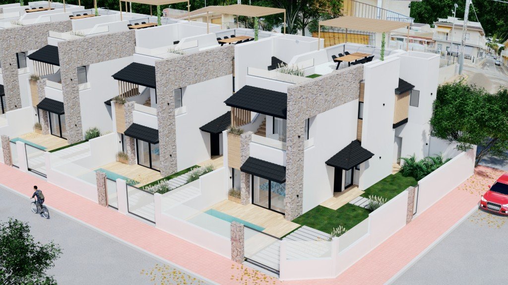 Villa in San Pedro del Pinatar, Murcia, Spain 3 bedrooms, 162 sq.m. No. 145072
