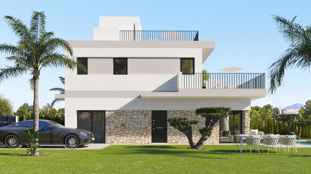 Villa en San Miguel de Salinas, Alicante, España 3 dormitorios, 237 m2 No. 145073