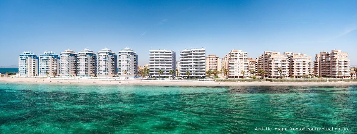 Apartment à La Manga del Mar Menor, Murcia, Espagne 1 chambre, 51 m2 No. 149172
