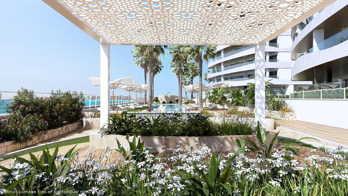 Apartment à La Manga del Mar Menor, Murcia, Espagne 1 chambre, 51 m2 No. 149172