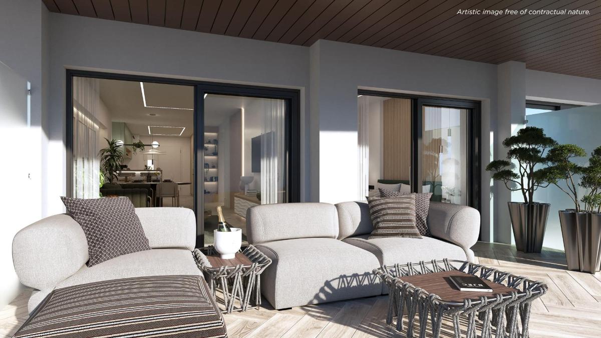 Apartment à La Manga del Mar Menor, Murcia, Espagne 1 chambre, 51 m2 No. 149172