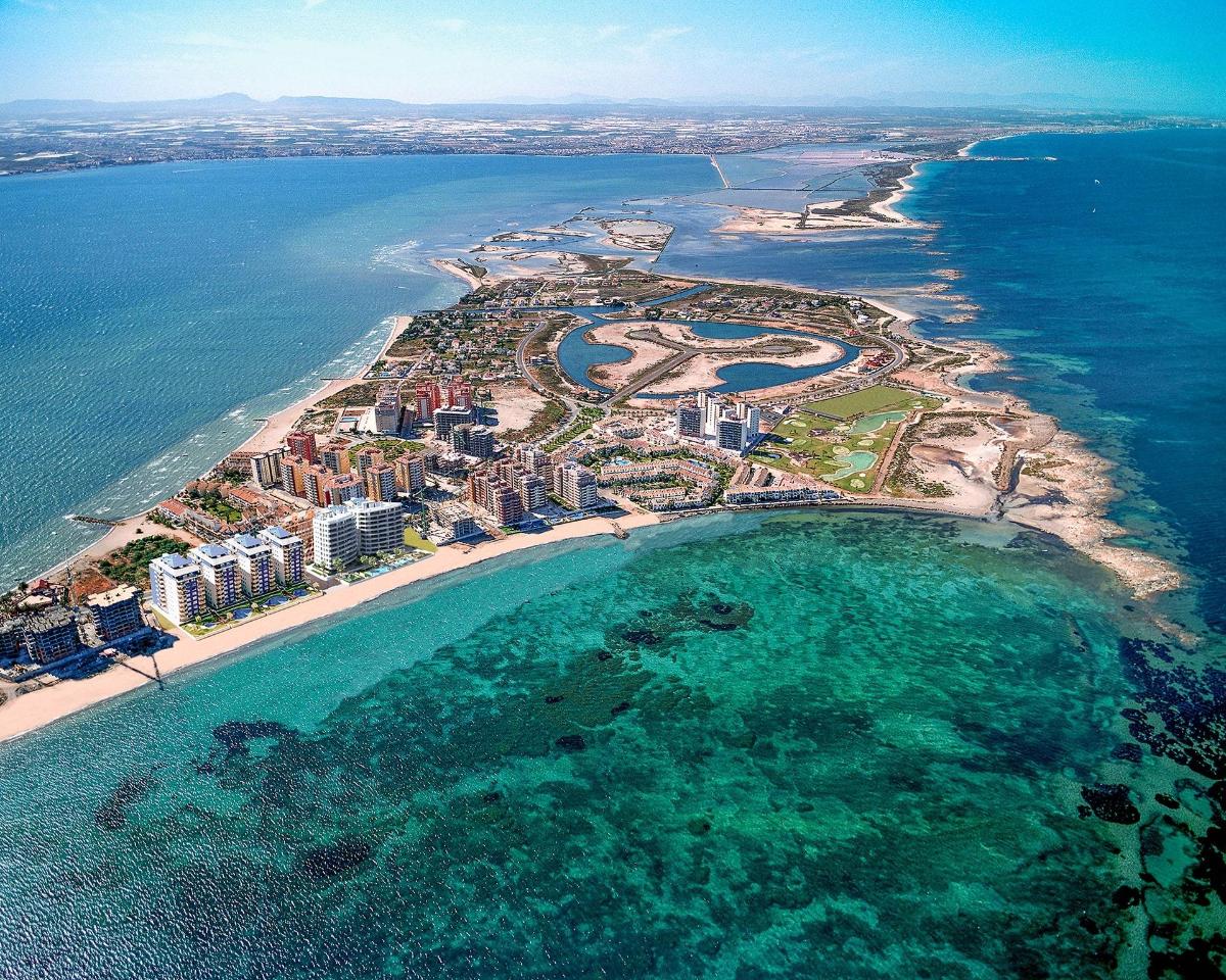 Apartment à La Manga del Mar Menor, Murcia, Espagne 1 chambre, 51 m2 No. 149172