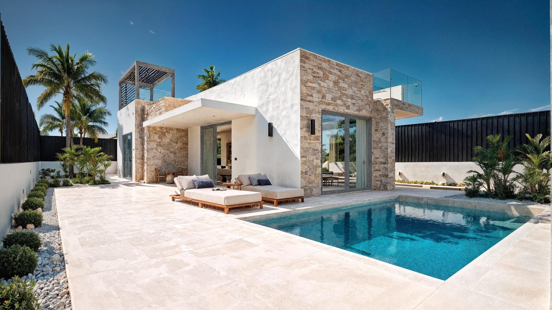 Villa i Los Alcazares, Murcia, Spanien 3 sovrum, 120 kvm. Nr. 181132